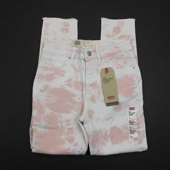 Levi's 721 High Rise Skinny Ankle Jeans - 4 / W27 - Picture 1 of 6